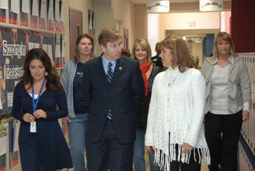 Representative Tan Parker visits CISNT